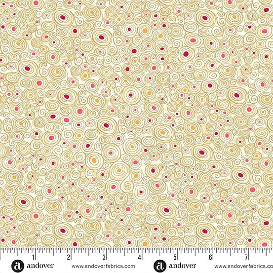 Cream Scroll