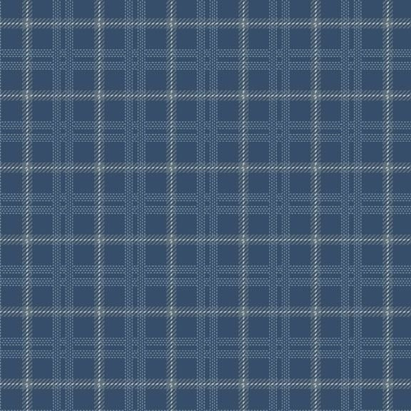 Primo Plaid Flannel Blue Americana