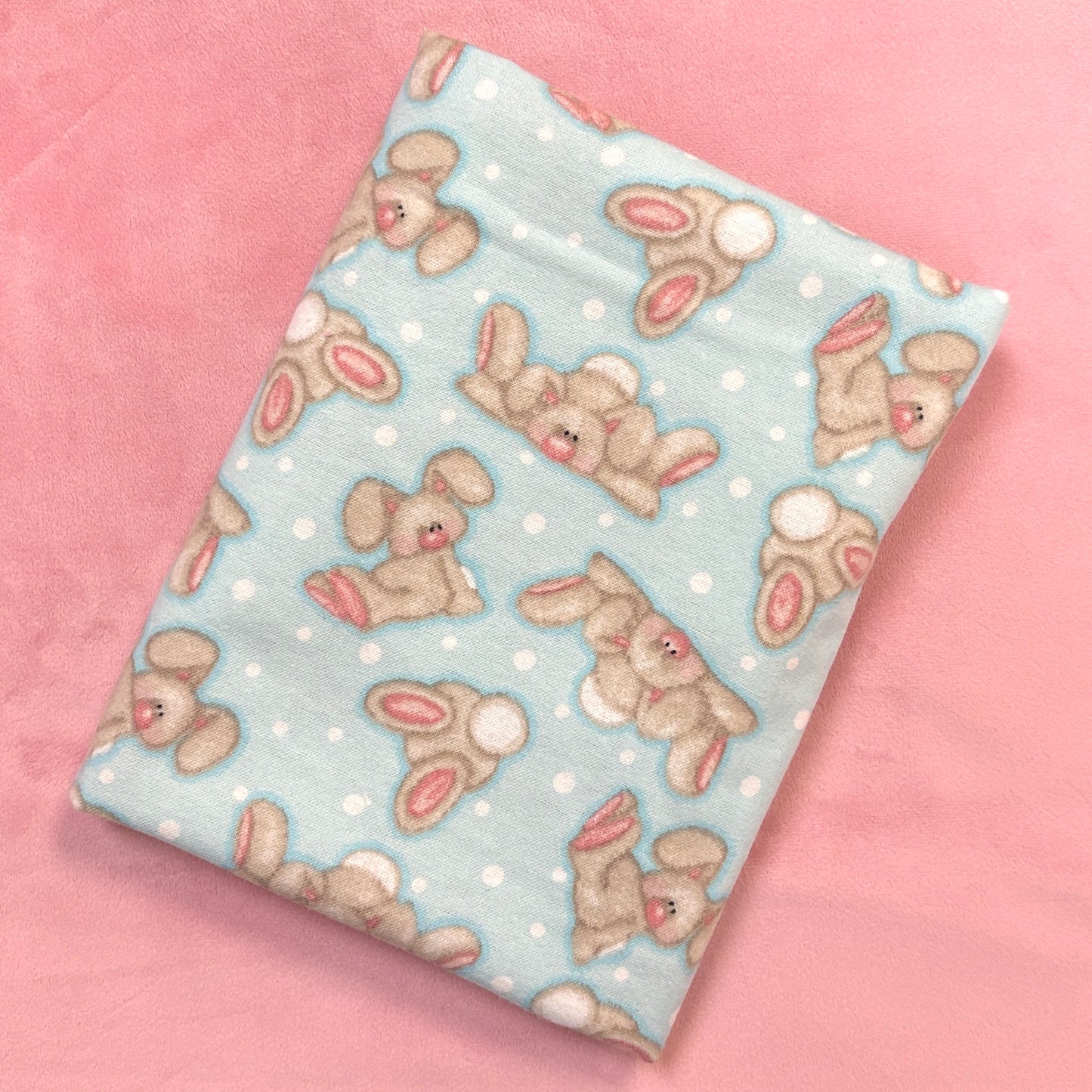 Bunny Flannel Baby Quilt Kit