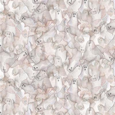 Faboolous Halloween Ghosts Khaki