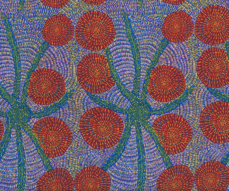 Bush Medicine With Stripe Blue