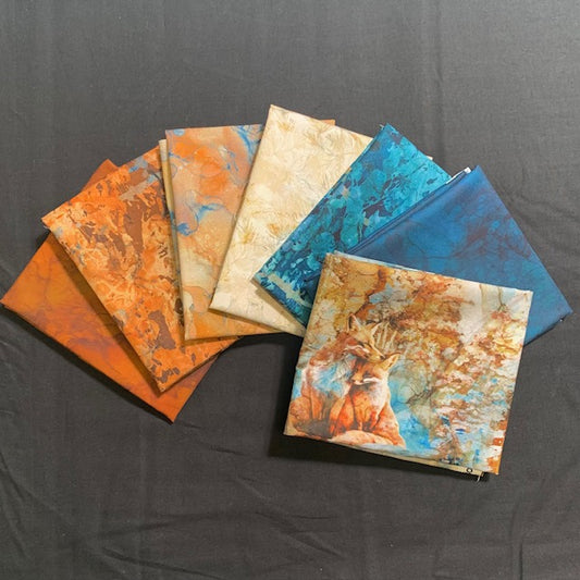 7 Fat Qtrs of Fox Den