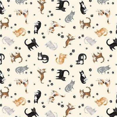 Homebodies Toss Cats Cream