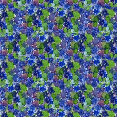 Floral Blue