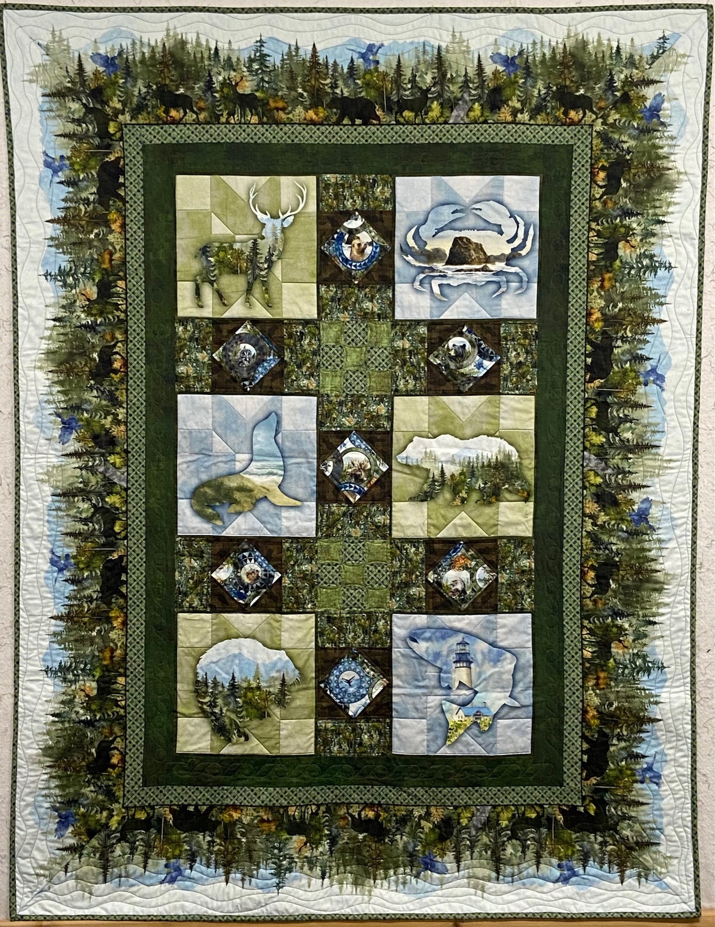 Oregon or Bust Pattern