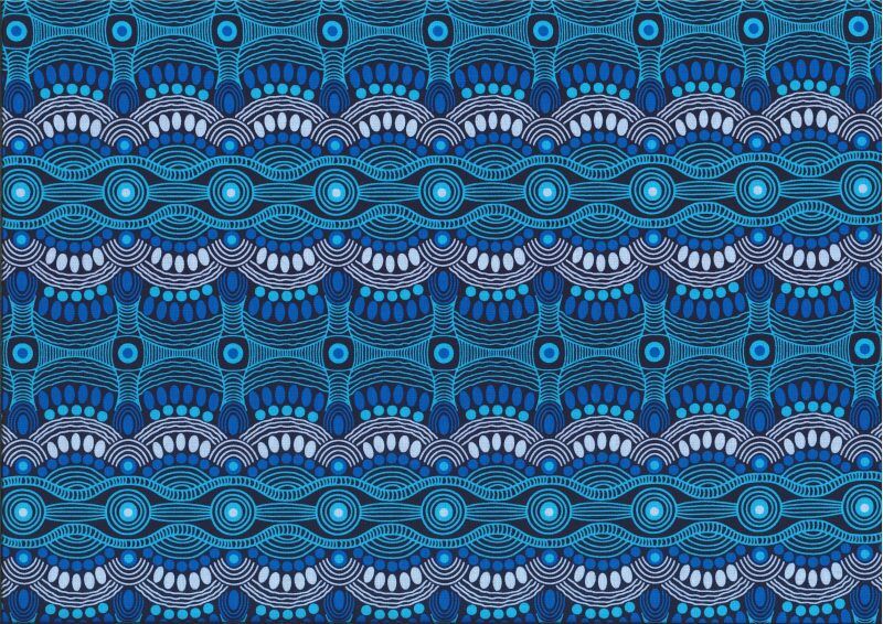 Desert Flora Blue
