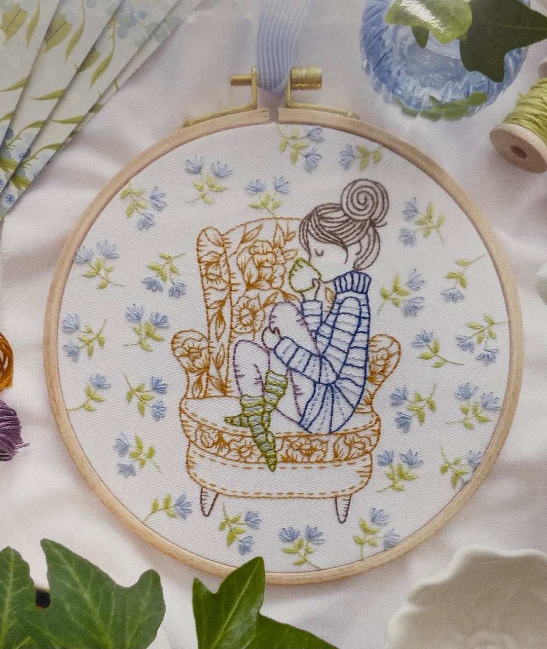 Taking My Time Embroidery Kit