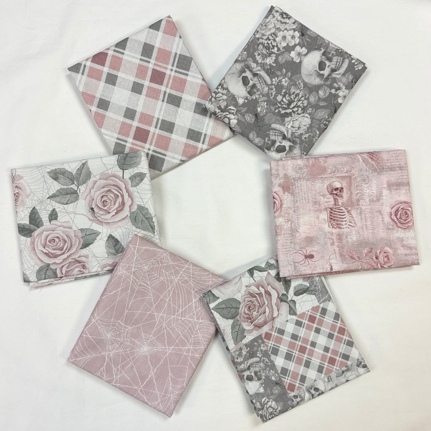 6 Fat Quarters Pretty Scary