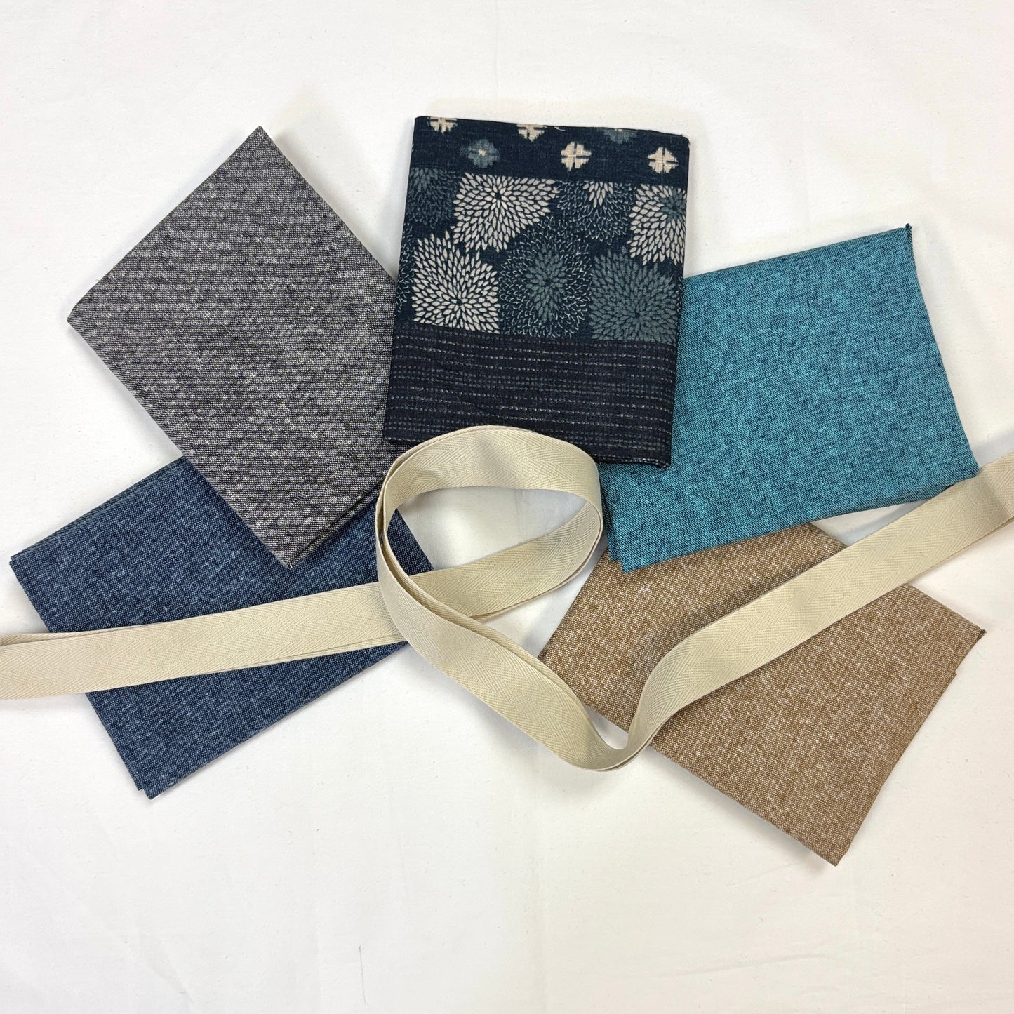 Rice Bag in Blues Kit