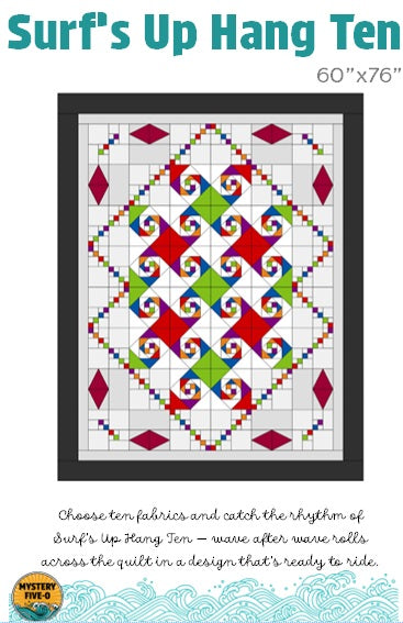 Surf’s Up Hang Ten PDF Pattern