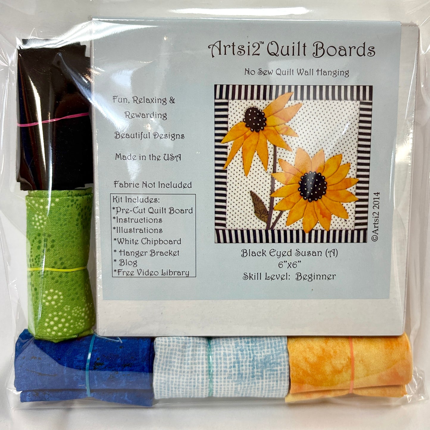 Black Eyed Susan Art Board Kit