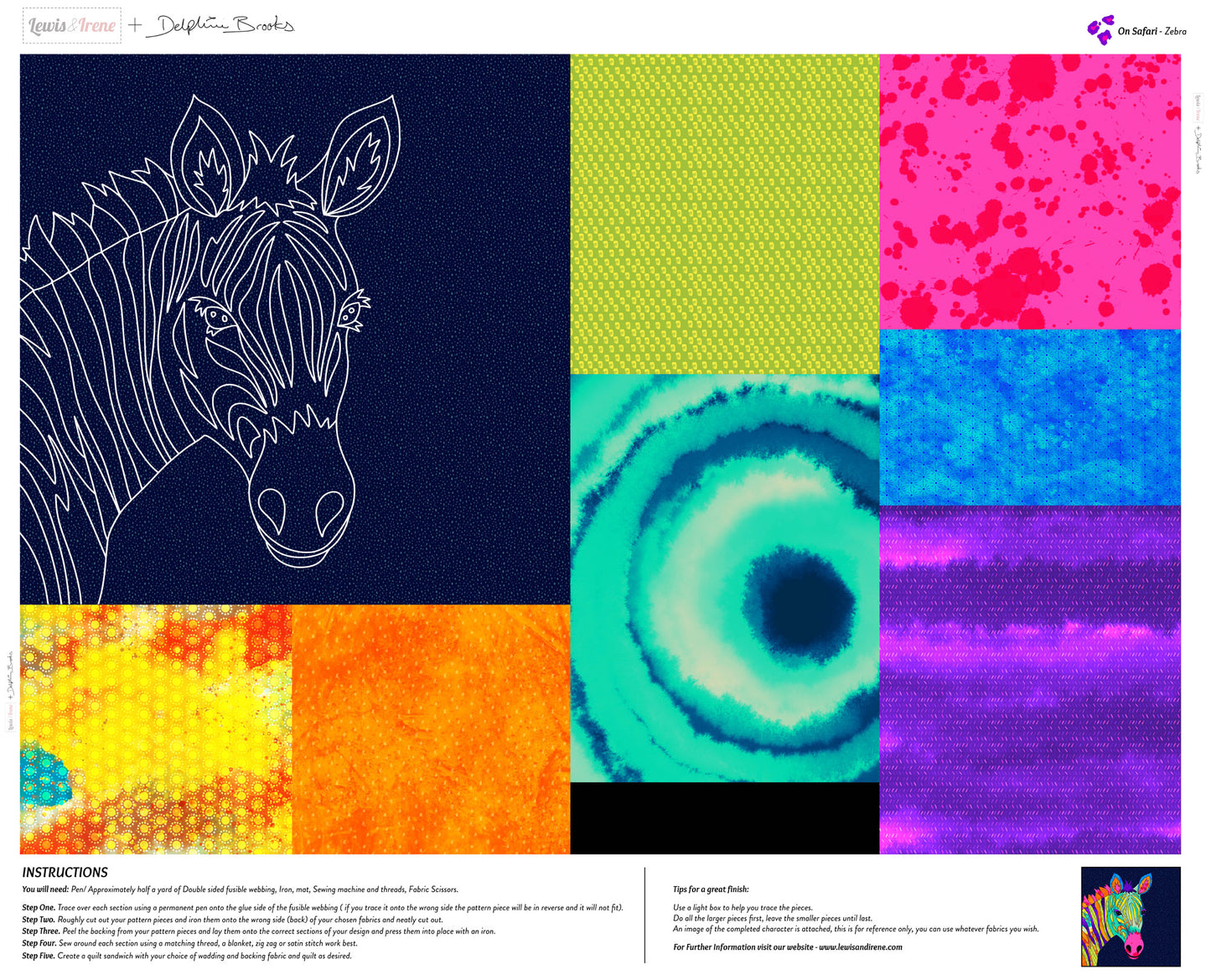 Collage - Zebra