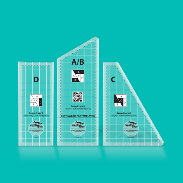 Scrap Crazy 8" templates
