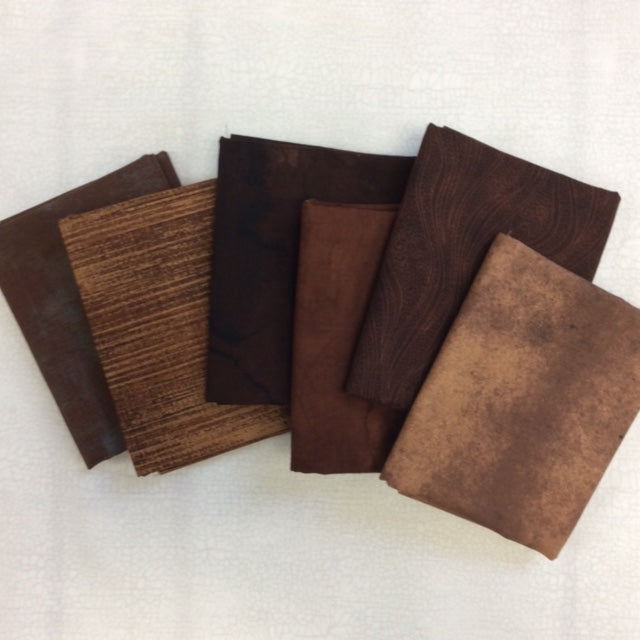 6 Half Yards Brown