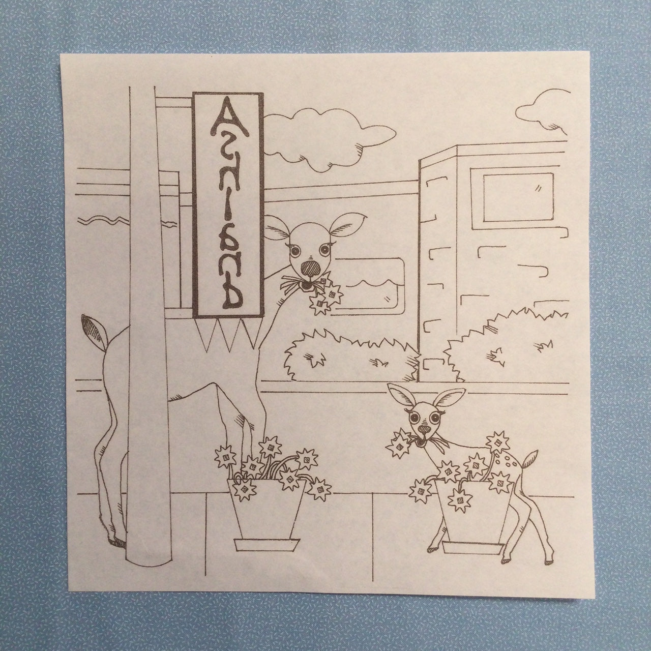 2 Ashland Deer Transfer Patterns