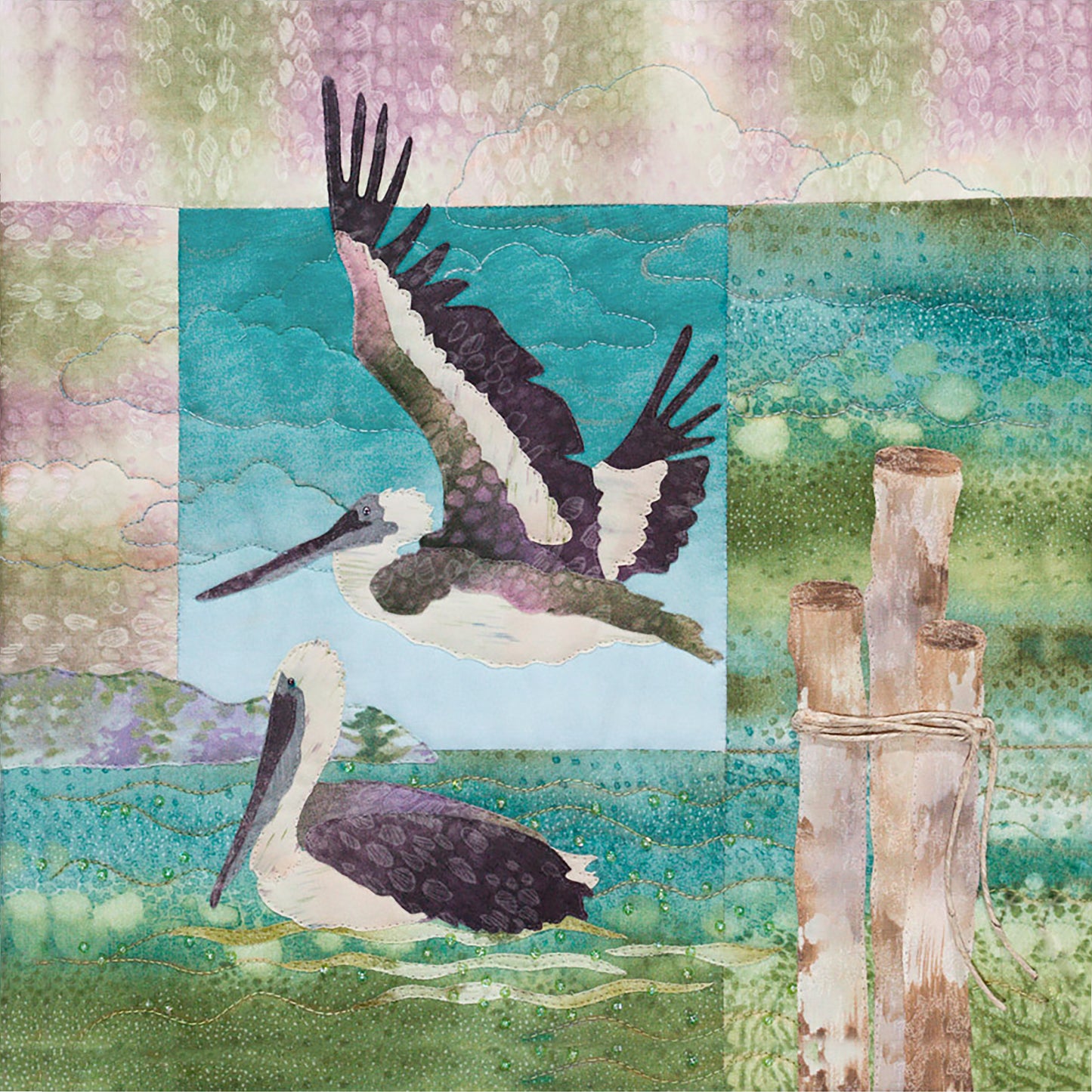 Sea Breeze Doodle Birds
