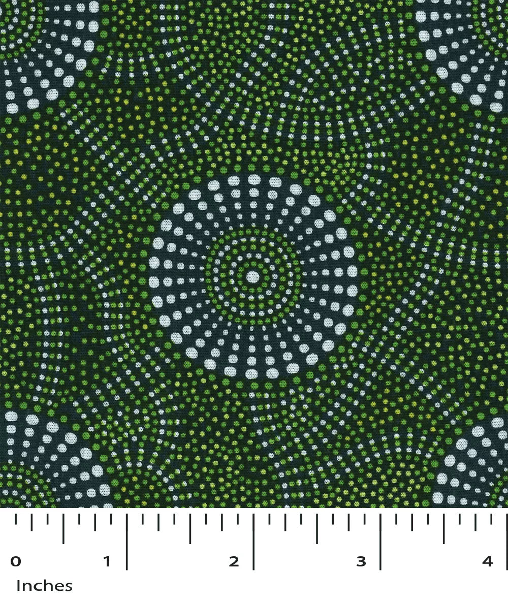 Rayon Kangaroo Path Green