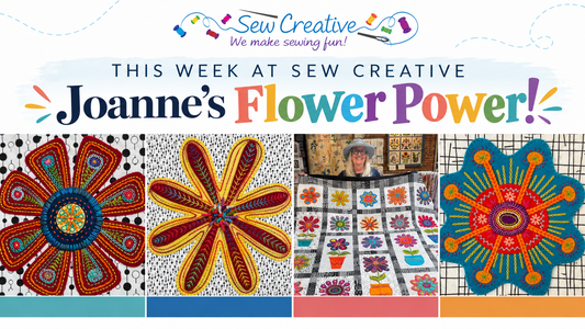 September 2nd, 2026 - Joanne's Flower Power Quilt