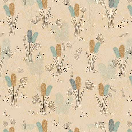 Wisps on Wind Cottontails Tan