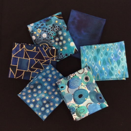 6 fqs Blue Ebb & Flow