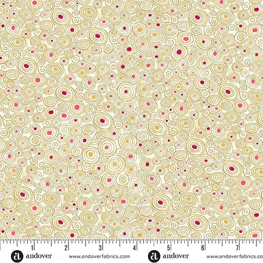 Cream Scroll