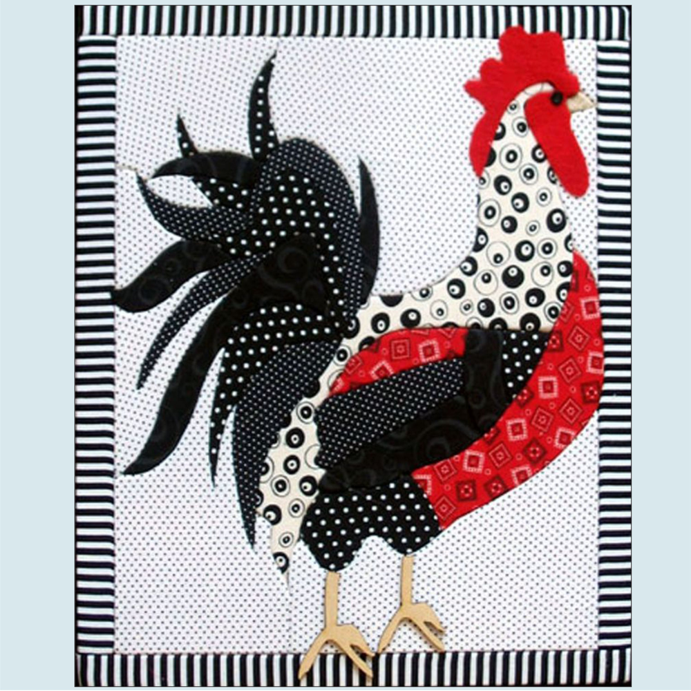 Quilt Board - 11 x 13.5 Rooster