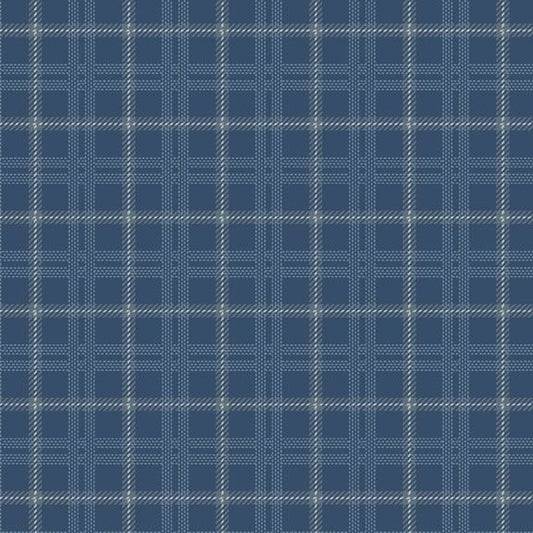 Primo Plaid Flannel Blue Americana