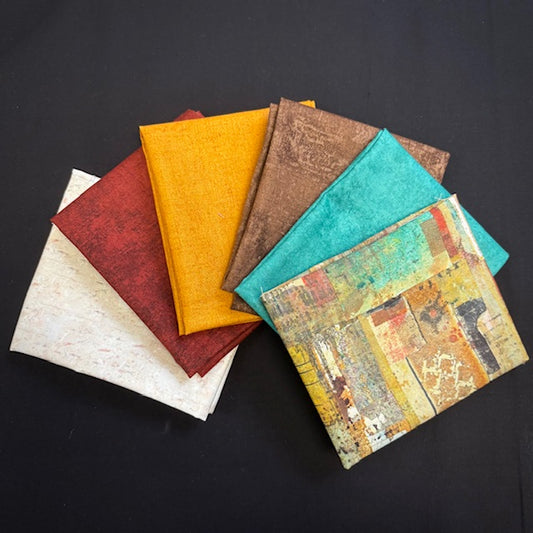Seth Apter Colorblock with 6 Fat Quarters