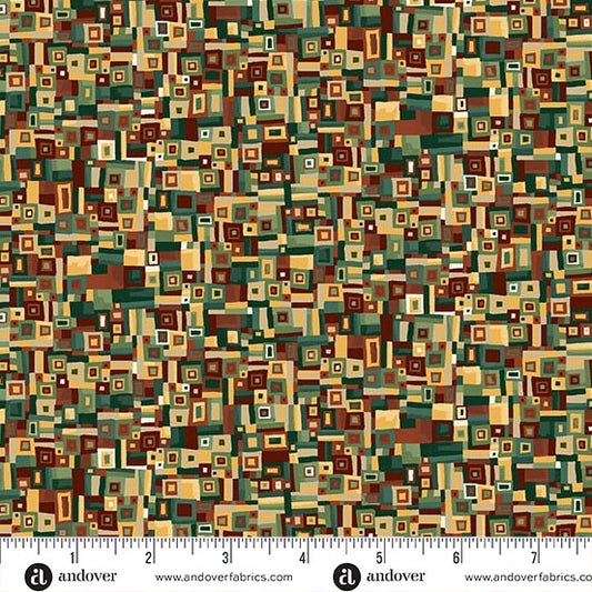 Green Patchwork