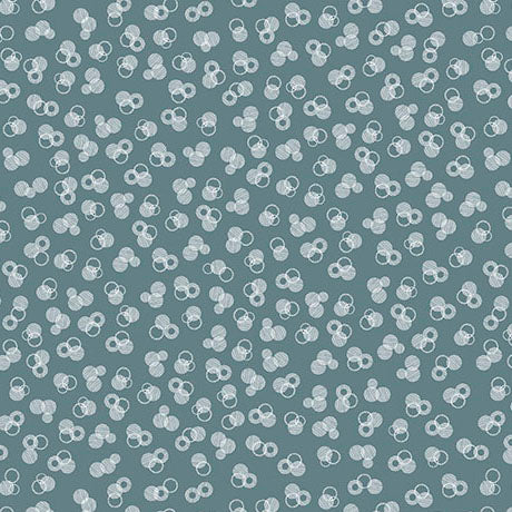 Wisps on Wind Tiny Circles Teal
