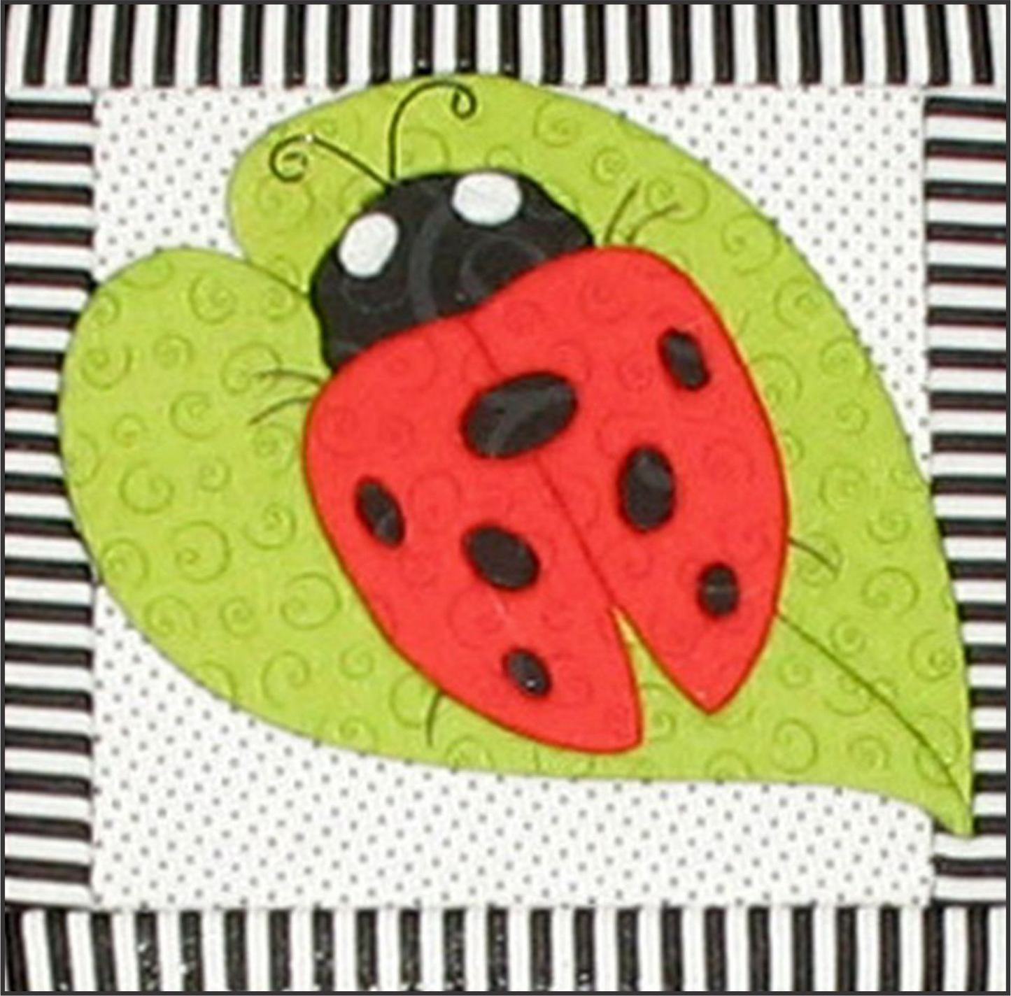 Quilt Board - 6 x 6 Ladybug