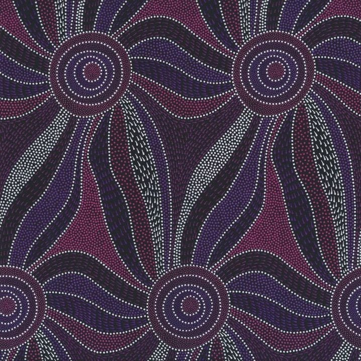 Ladies Dance Water Purple