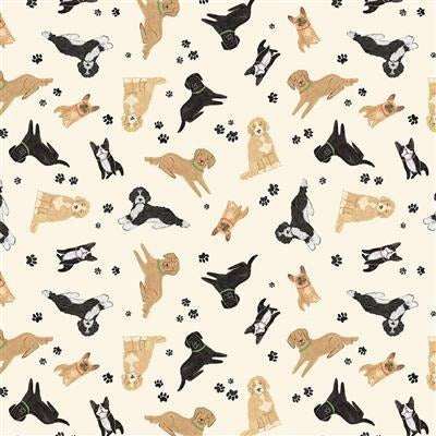 Homebodies Toss Dogs Cream