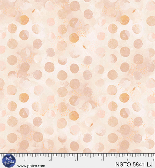 Nature Story Peach Dots