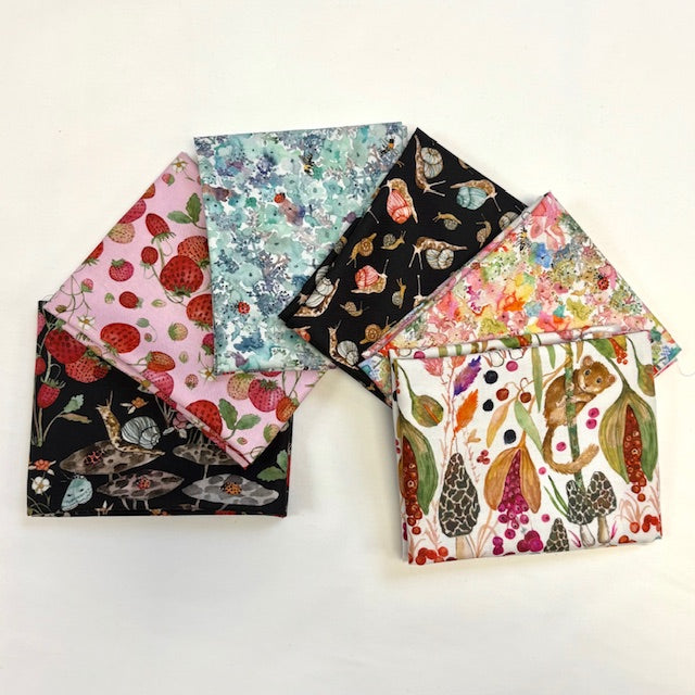 6 Fat Quarters Forest Fruits