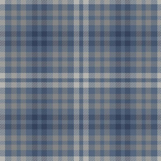 Primo Plaid Flannel Cool Blue