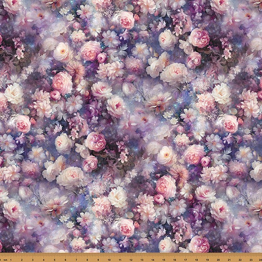 Wings over Wildflowers Amethyst