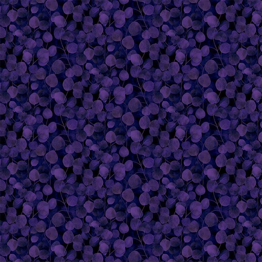 Mystic Meadows Packed Leaves Violet