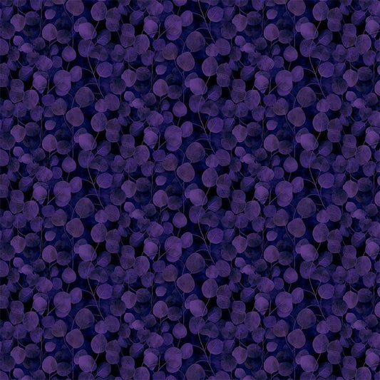 Mystic Meadows Packed Leaves Violet