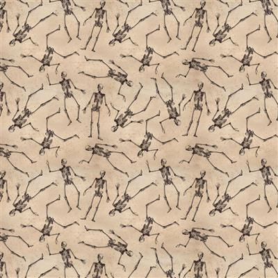 Gothic Skeletons Khaki