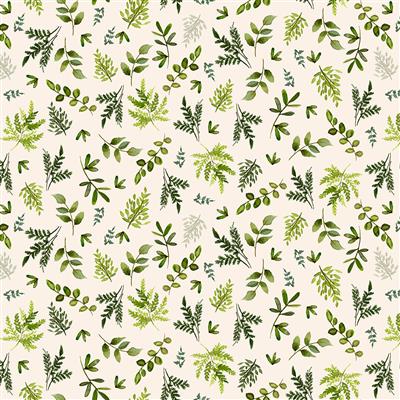 Wild Wonder Fronds Lt Cream