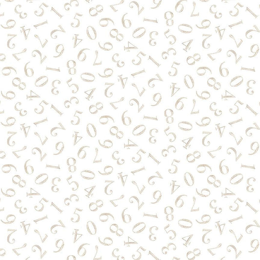 Count - Numbers White
