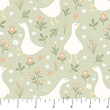 Silly Goose Pale Sage Multi