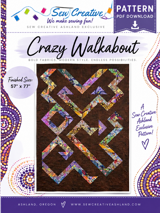 Crazy Walkabout Pattern PDF Download