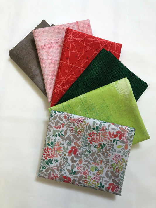 Soft Floral Half Yard Helpers 6-pack