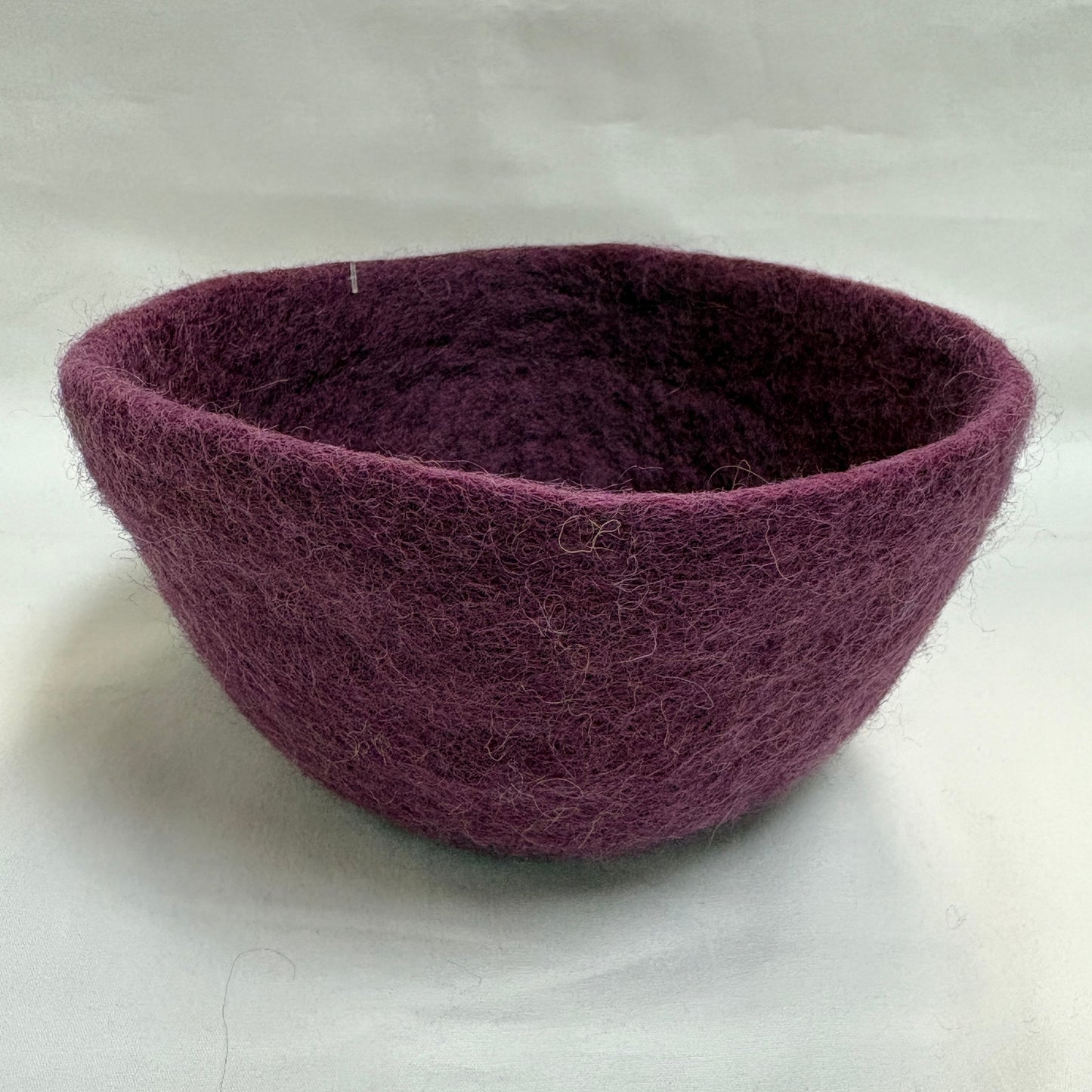 Fuschia Small Wool Bowl