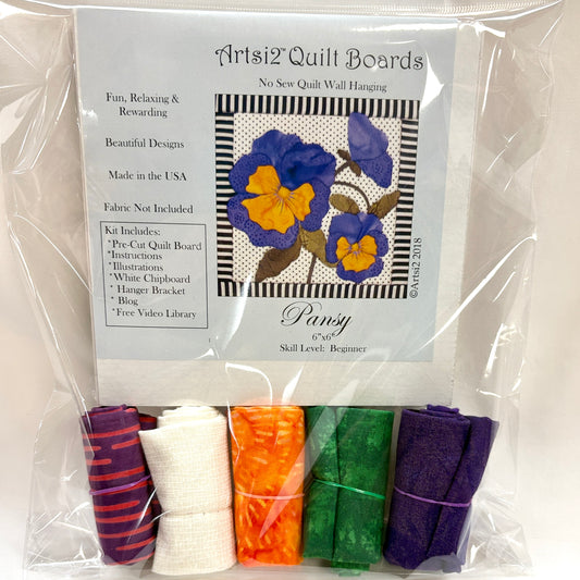 Pansy Art Board Kit