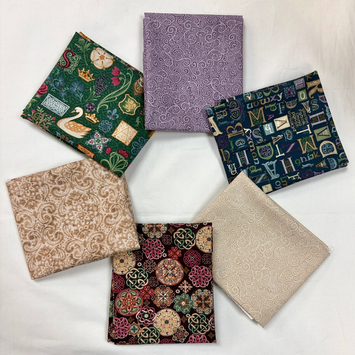 6 Fat Quarters Celtic Influence