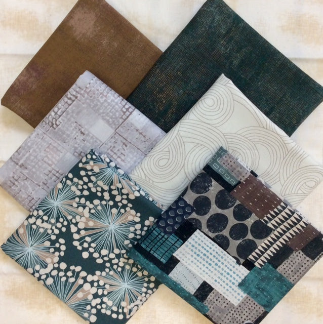 Swatch Indigo Half Yard Helpers 6-pack