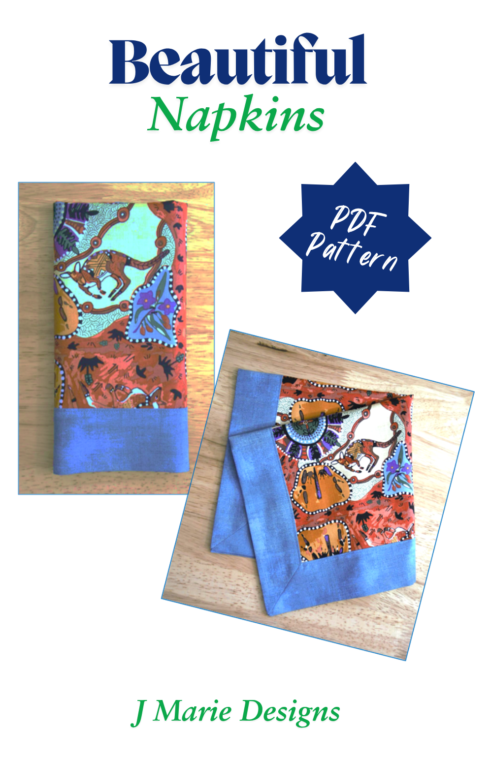 Beautiful Napkins PDF Pattern